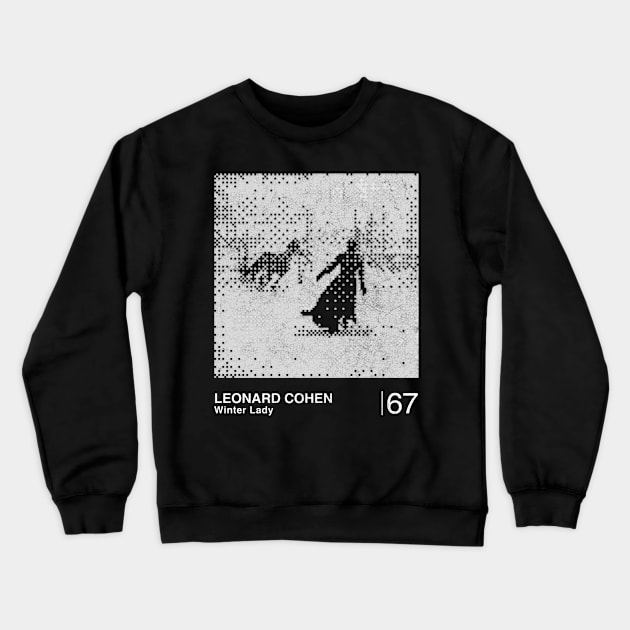 Winter Lady / Minimalist Graphic Design Fan Artwork Crewneck Sweatshirt by saudade